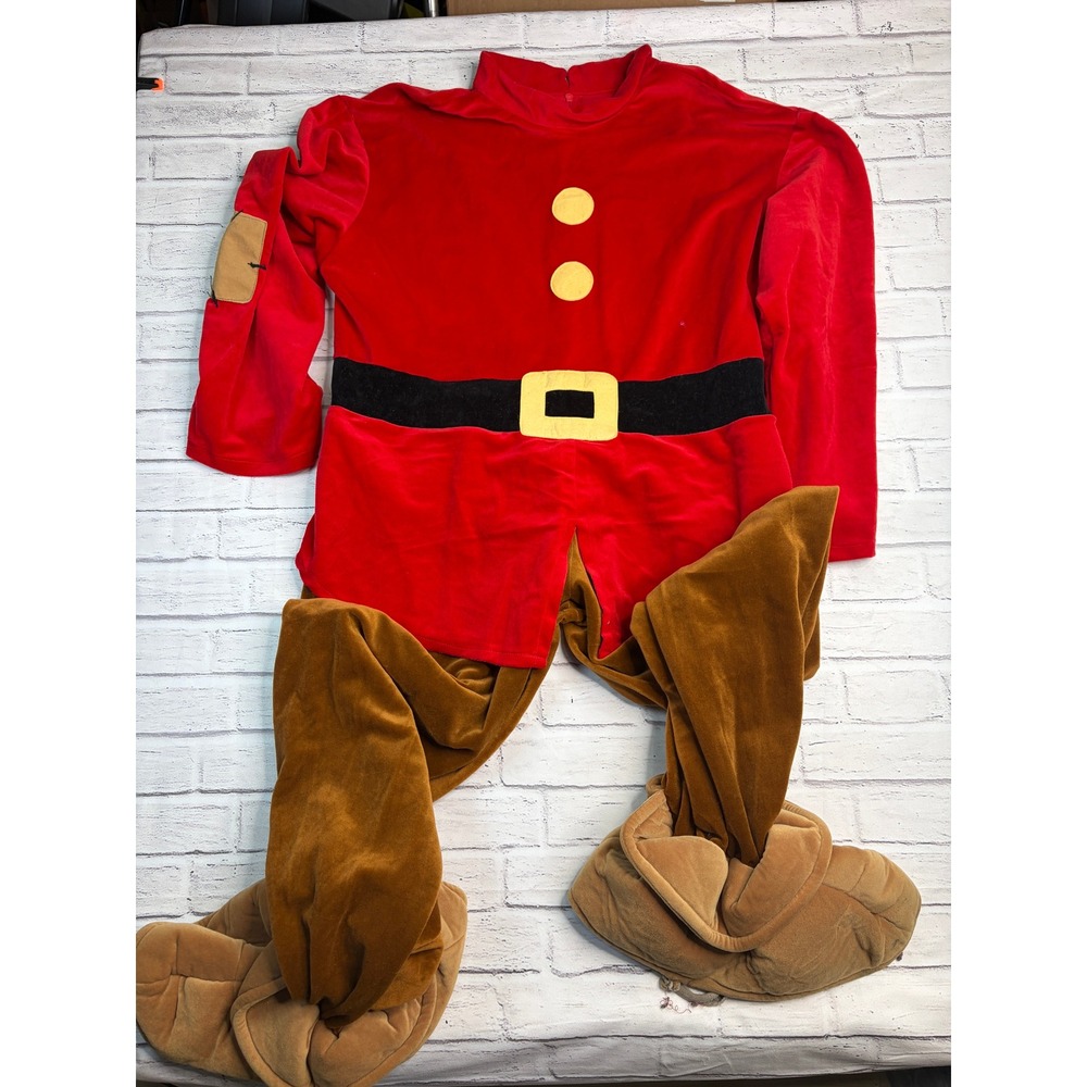 Mens Disney 7 Dwarf Grumpy Costume Size Small No hat or beard